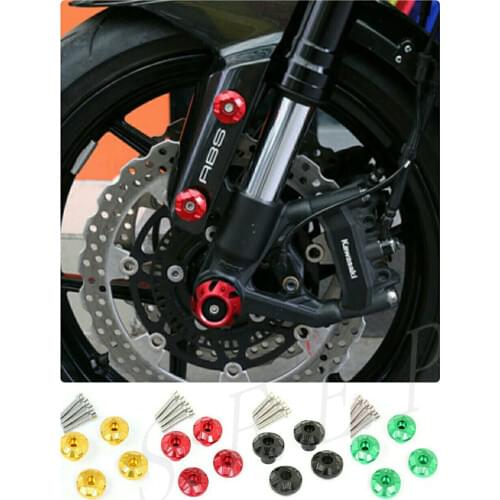 Universal CNC Front Fender Frame Slider Screw Fork Protector For Honda CBR250 CBR300 CBR500R CBR650F CB650F CBR600 F2 F3 F4 F4i