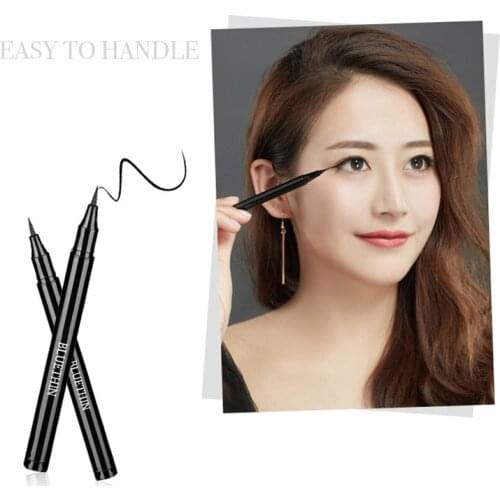 High Quality Eyes Makeup Liquid Eyeliner Waterproof 24 Hours Long-lasting Black Eyeliner Pen Make up Eye Liner Pencil