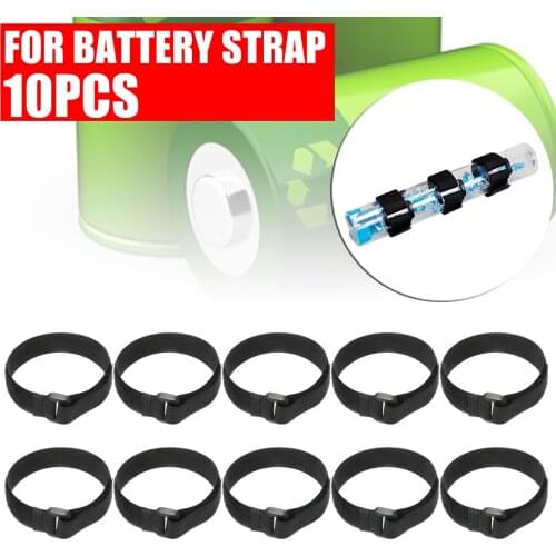 10pcs 30*2cm Reusable LiPo Battery Strap Nylon Tie Strap Fastener Tie Cable For RC Battery Accessory