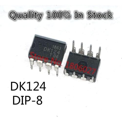10PCS/Lot Spot hot sale DK124 DIP-8 / CR6841T / TL3843P / DK112 / DK125