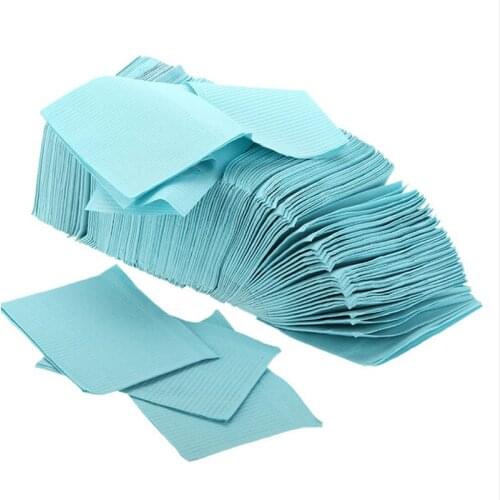 125pcs 33X45CM high quality Disposable Surgical Bibs microblading accesories for permanent makeup