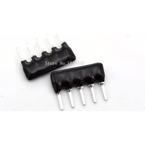 50PCS DIP exclusion 5pin 2K ohm 5 PINS A202J 2KR Network Resistor array A05-202J