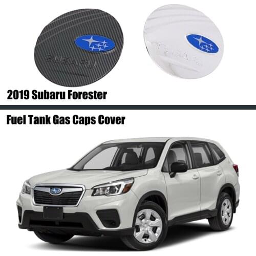 For Subaru Forester 2019 2020 Accessories high quality ABS Chrome Fuel Tank Cover Gas Tank Cover Trim Car Styling