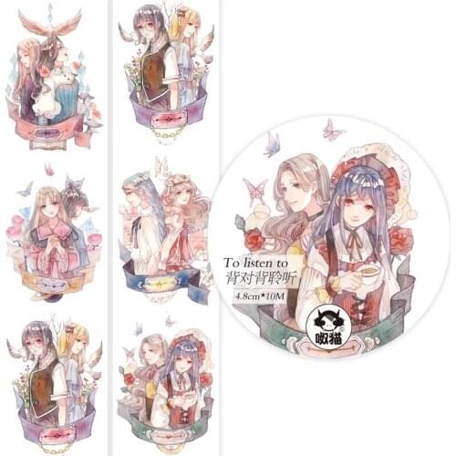 To Listen To Washi Tapes Bullet Journal Masking Tape Adhesive Tape DIY Scrapbooking Washi Stickers
