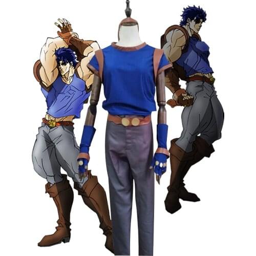JoJos Bizarre Adventure Part 1 Phantom Blood Jonathan Joestar His Youth Uniform Outfit Anime Manga Cosplay Costume A018
