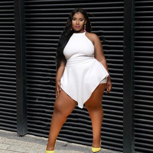 Summer Women Jumpsuit Sleeveless Bodycon Plus Size Rompers Sexy One Piece Jumpsuit Shorts Jumpsuits Wholesale Dropshipping