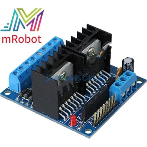 L298N DC Motor Driver Board Module L298N Dual H Bridge Stepper Motor Control for Robot Smart Car