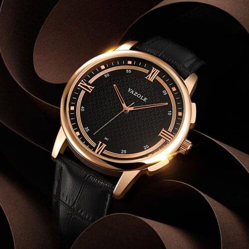 2020 YAZOLE Brand Mens Watches Fashion Quartz Watches Waterproof Luxury Mens Watch Men Watch Clock kol saati relogio masculino