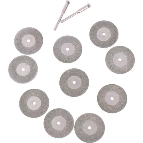 1 Set 30mm/22mm Diamond Cutting Discs Kits Mini Diamond Saw For Drill Fit Rotary Tool