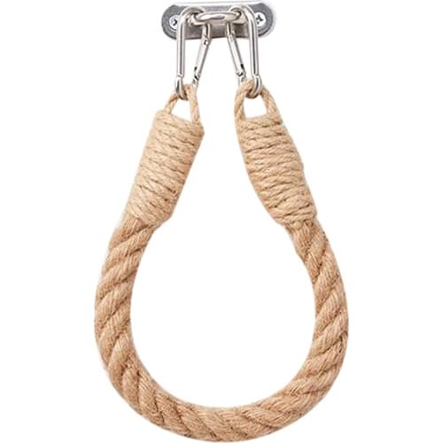 New Nautical Rope Toilet Paper Holder Antique Industrial Wall-Mounted Towel Rack Bathroom Toilet Decoration
