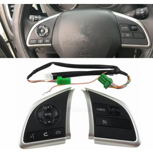 For Mitsubishi Outlander Xpander ASX Mirage Cruise Control Switch Steering Wheel Control Switch Button Audio Volume Switch