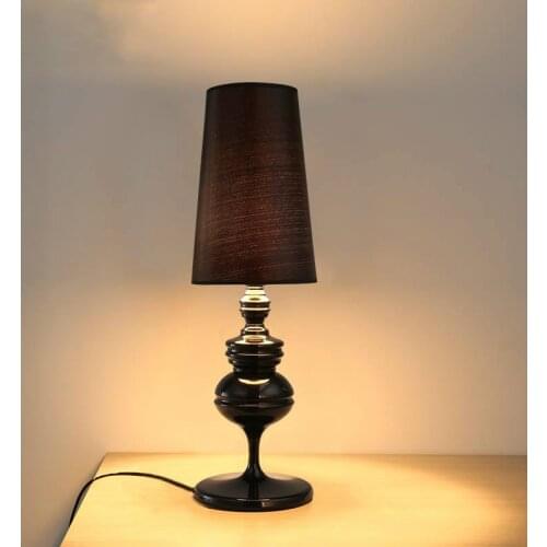 Retro Bedside Table Lamp Modren Art Desk Lamp Decoration US/EU Plug Nordic Style Country Villa Living Room Bedroom Reading Lamp