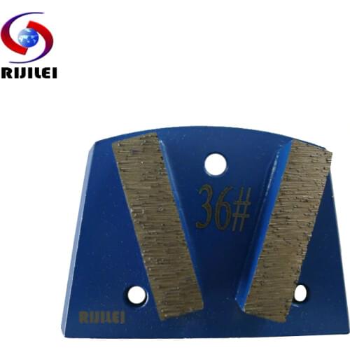 RIJILEI 30Pcs/Lot Abrasive Grinding Tools Diamond Grinding Plates For Grinding Concrete And Terrazzo Floor Grinding Disc B40