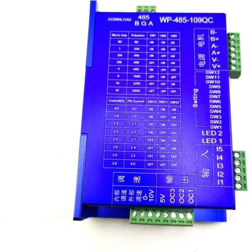 Integrated Stepping Motor Drive Controller Single Axis CAN/modbus-rtu-232/485 Controller