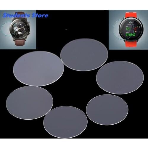 1pcs Round Smart Watch Tempered Glass Protective Film Screen Protector Cover For LG MOTO Xiaomi Smart Watch