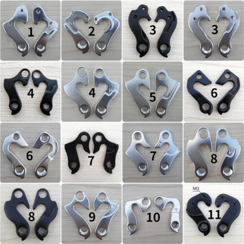 5pcs Bicycle Gear Derailleur Hanger Extend For Scott Specialized Stevens Trek Pinarello Lapierre Cube MECH Dropout Number 1-11