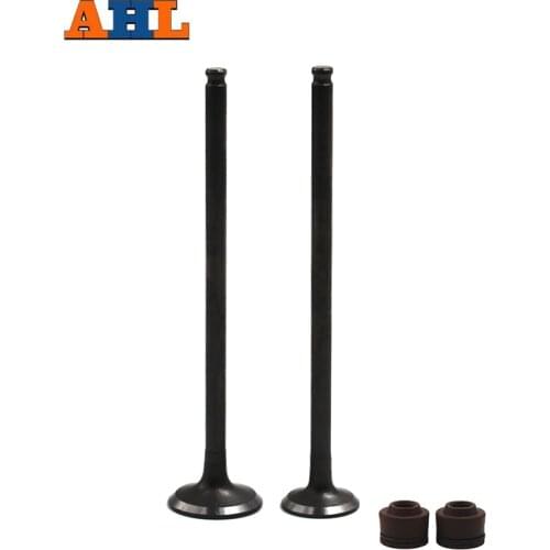 AHL 1 Pair ( 1 intake&1 exhaust) Valve Stem with Valve Seal For KAWASAKI ZX400 ZZR400 1989-1994 ZX500 ZZ-R500 ZZR500 1990