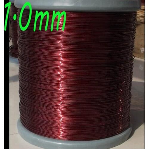 Cltgxdd 1.0mm polyester enameled wire, enamelled round copper wire QZY-2-180