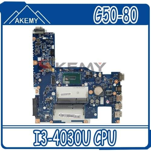 For LENOVO Ideaapad G50-80 I3-4030U NM-A362 SR1EN DDR3L Laptop motherboard Mainboard