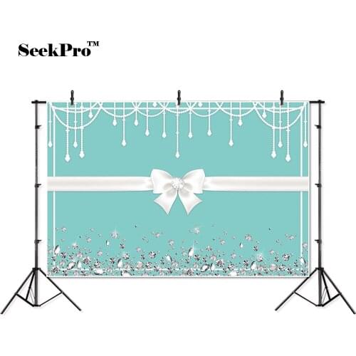 Thin vinyl diamond bow-knot luxury baby kids children photo Background Printed Professional indoor Photographic studio Backdrops