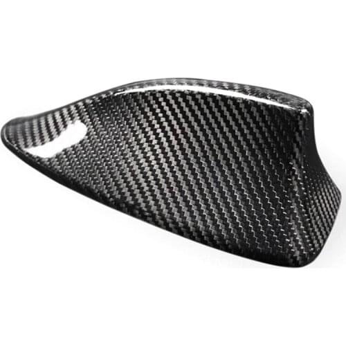 Car Roof Shark Fin Antenna Cover,Carbon Fiber Aerials Cover Trim,for M5/F01,F02/F10,F11,F18,Auto Exterior Accessories