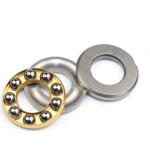 2pcs/lot F2 F2.5 F3 F4 F5 F6 F7 F8 F9 F10 F12 miniature bearing Plane thrust ball bearing