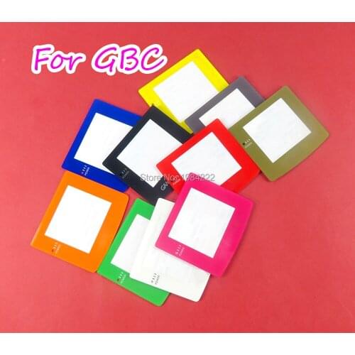 Muliticolor Replacement For GBC Screen Lens Cover For Gameboy Color GBC Lens Protector