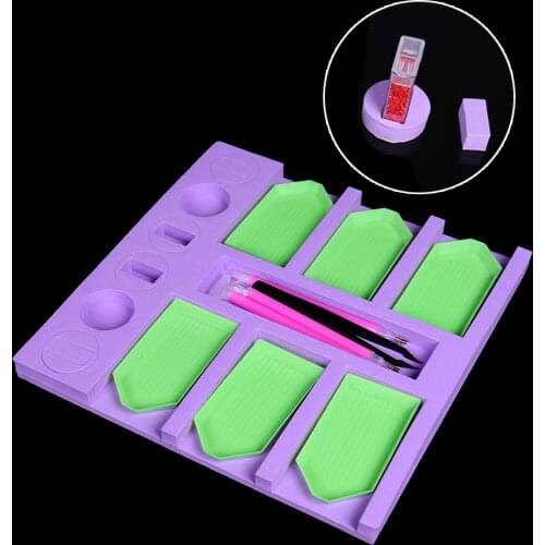 Diamond Painting Kits Beading Tray Organizer to Keep Trays Containers Together 5D DIY Painting with Diamonds Accessories Tools