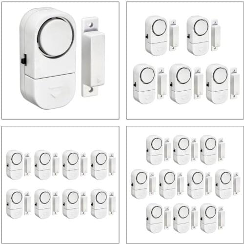 Independent Wireless Window Door Burglar Security Burglar Warning Alarm System Magnetic Sensor