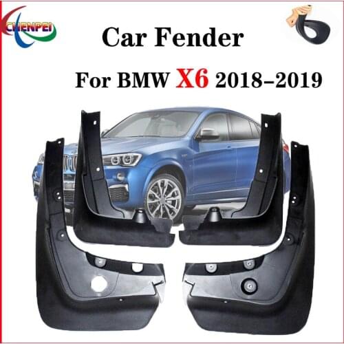 4pcs Special Fender For BMW X6 2018-2019 Auto Mudguard Tire Accessories Supplies Car Accessories