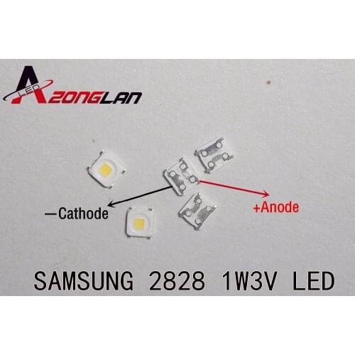 For SAMSUNG LED TV Application 550PCS Backlight Flip-Chip 3255 1.5W 3V 2828 Cool white LED LCD TV Backlight SPBWH1322S1KVC1BIB