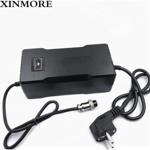 XINMORE Universal Lithium Battery Charger 12.6V 12A 11A 10A 9A Li-Ion 12V Car Battery Charger Cargador Pilas Aa