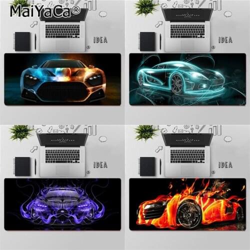 Maiyaca Top Quality for man cool cars Gaming Player desk laptop Rubber Mouse Mat Free Shipping Large Mouse Pad Keyboards Mat