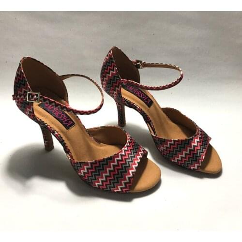 New Latin dance shoes for women ballroom salsa shoes tango shoes & wedding shoes 6205CW