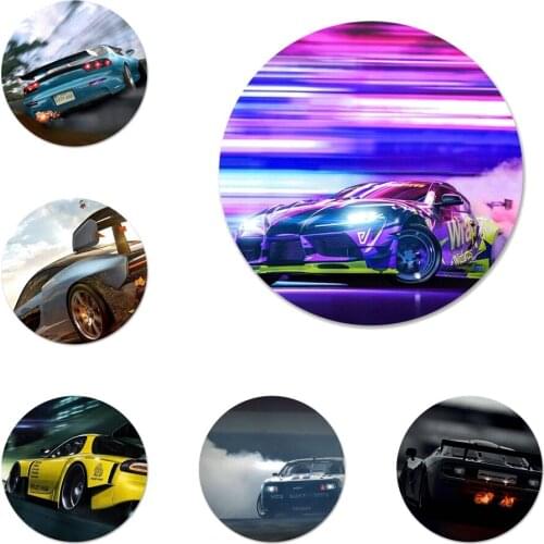 Car Speed Yokohama drift Icons Pins Badge Decoration Brooches Metal Badges For Backpack Decoration