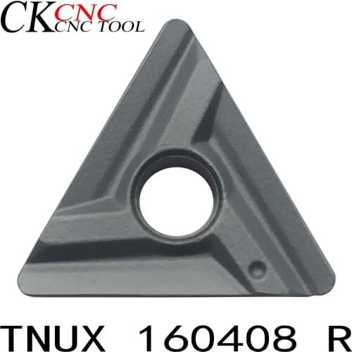 10pcs TNUX160408R LT10 CNC blade carbide insert TNUX 160408 R cnc Indexable carbide turning blade lathe inserts tool