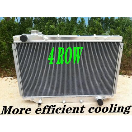 4 Row Alu Radiator for Toyota Landcruiser HDJ80 HZJ80 HDJ 80 HZJ 80 MT