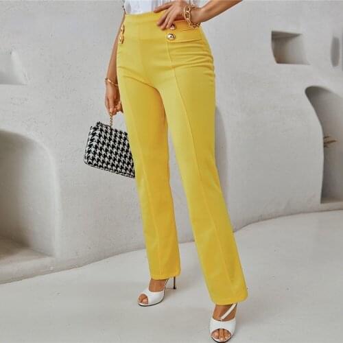 ANGLIU Women's Wide Trousers