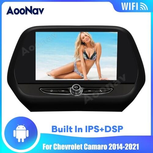 2 Din Car Radio 128G For Chevrolet Camaro TS10 2014-2021 Android System Auto Radio GPS Navigation Multimedia DVD Player