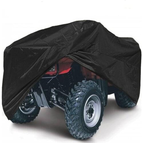 XXL/XXXL Large 190T Waterproof Quad Bike ATV ATC Trailer Storage Weather Protection Cover Fit 4 Wheel
