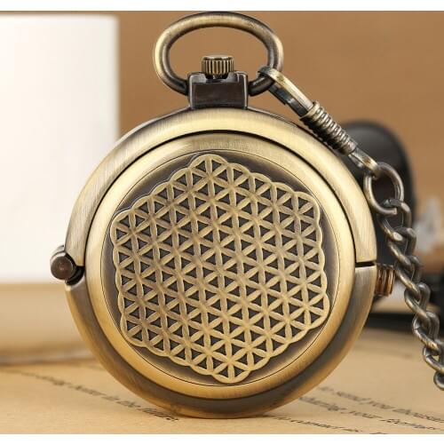 Concise Black Dial Pocket Watches for Women Creative Round Pocket Watch Classic Alloy Chain Pendant Watch for Boys