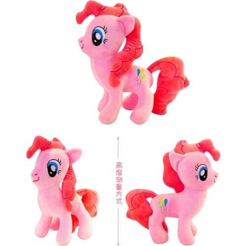 Hasbro My Little Pony Toy Stuffed Pony Toy Doll Pinkie Pie Rainbow Dash Movie&TV Unicorn Toys Friendship Magic Present for Girl