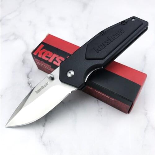 Kershaw 1446 Pocket Folding Knife 8Cr13MoV Steel Blade Glass-filled Nylon Handle Self Defense Tactical Camping Hunting Knives