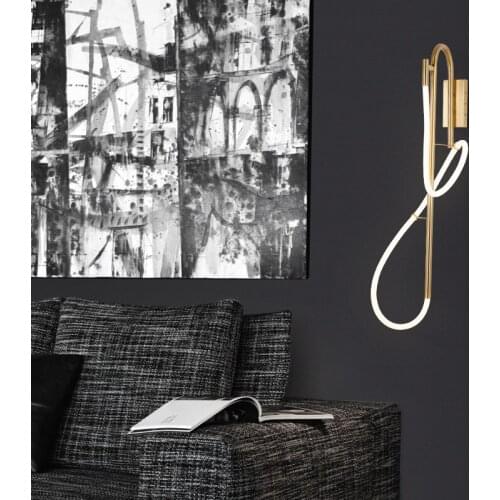 Loft crystal wall lamp hanglampen crystal wall lights rope living room dining room aisle cabecero de cama bedroom lamp