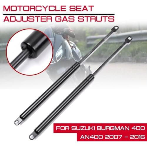 Motorcycle Scooter Seat Adjust Adjuster Shock Lift Strut Bar Support Props Rod Arm Gas For SUZUKI Burgman 400 AN400 2007 - 2016