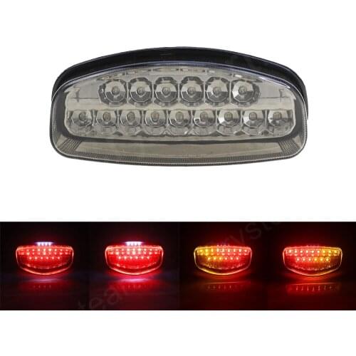 Motorcycle Rear Tail Light Brake Turn Signal Integrated LED Light For Honda CBR1100XX HORNET 600 1998 1999 2000 2001 2002-2003