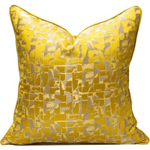 Decorative Cushion Cover 45x45cm Luxury Pillow Case Geometric fundas cojines housse coussin Home Deco Throw Pillow Cover 50x50cm