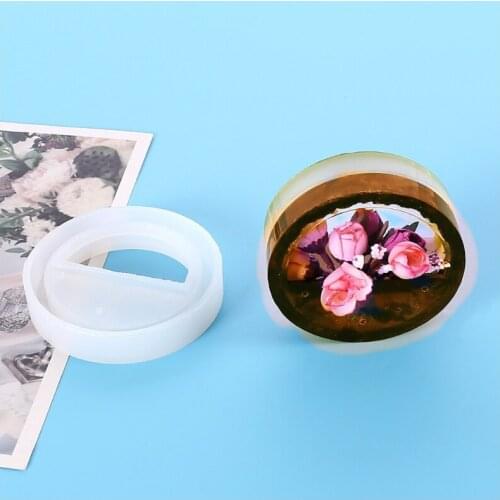 NEW Transparent Silicone Mould Dried Flower Resin Decorative Craft DIY Wall-mounted flowerpot Mold epoxy resin molds for jewelry