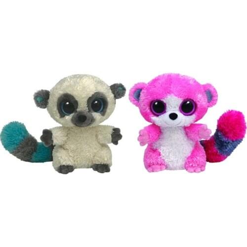New Big Eyed Lemur Plush Kids Stuffed Animals Toys For Children Gifts 15CM