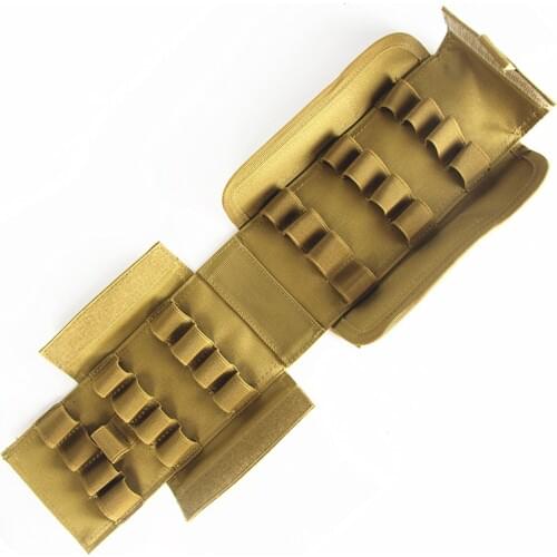 Hunting Ammo Bags 25 Round 12GA 12 Gauge Molle Ammo Shells Reload Magazine Pouches Tactical Military Ammo Holder Molle Bag